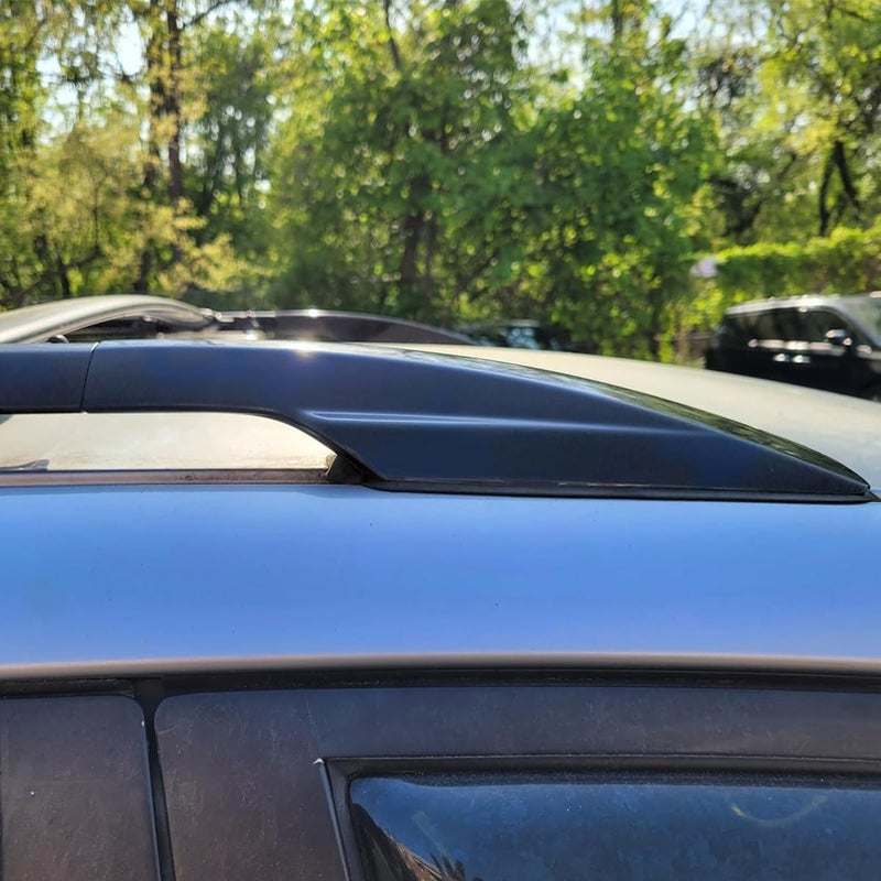 Tocatus Roof Cargo Rack Rail End Cover Shell Cap Trim for Toyota RAV4 2006-2012, Black, 4pcs - Image 3